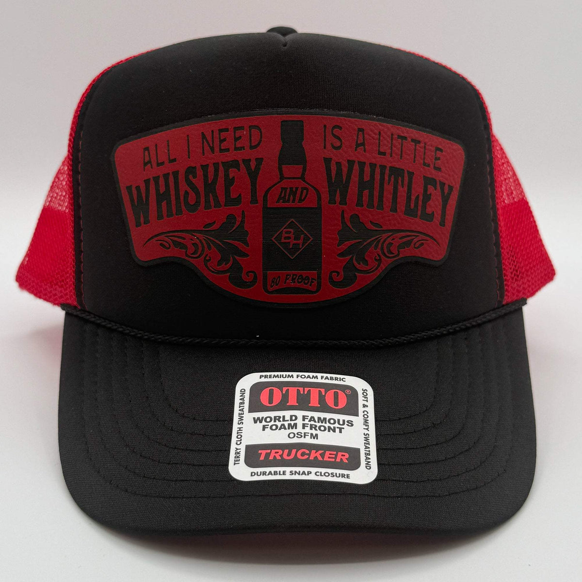 Whiskey & Whitley Patch Hat
