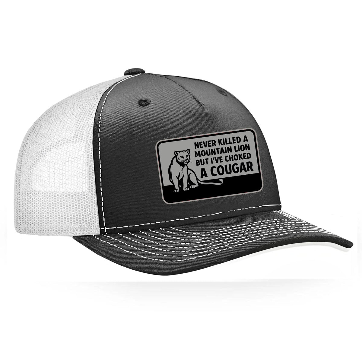 Choked A Cougar Classic Trucker Hat