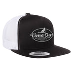 Time Out Gentleman's Club Flat Bill Trucker Hat