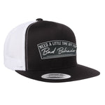 Need A Little Time Off For Bad Behavior Flat Bill Hat