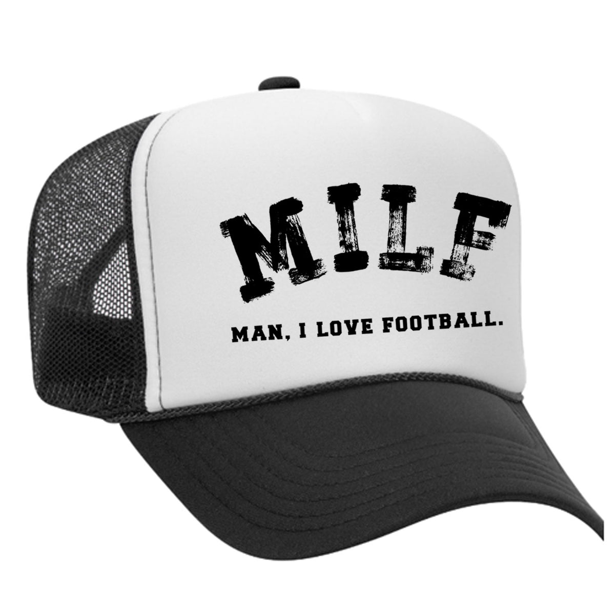 Man, I Love Football Foam Trucker Hat