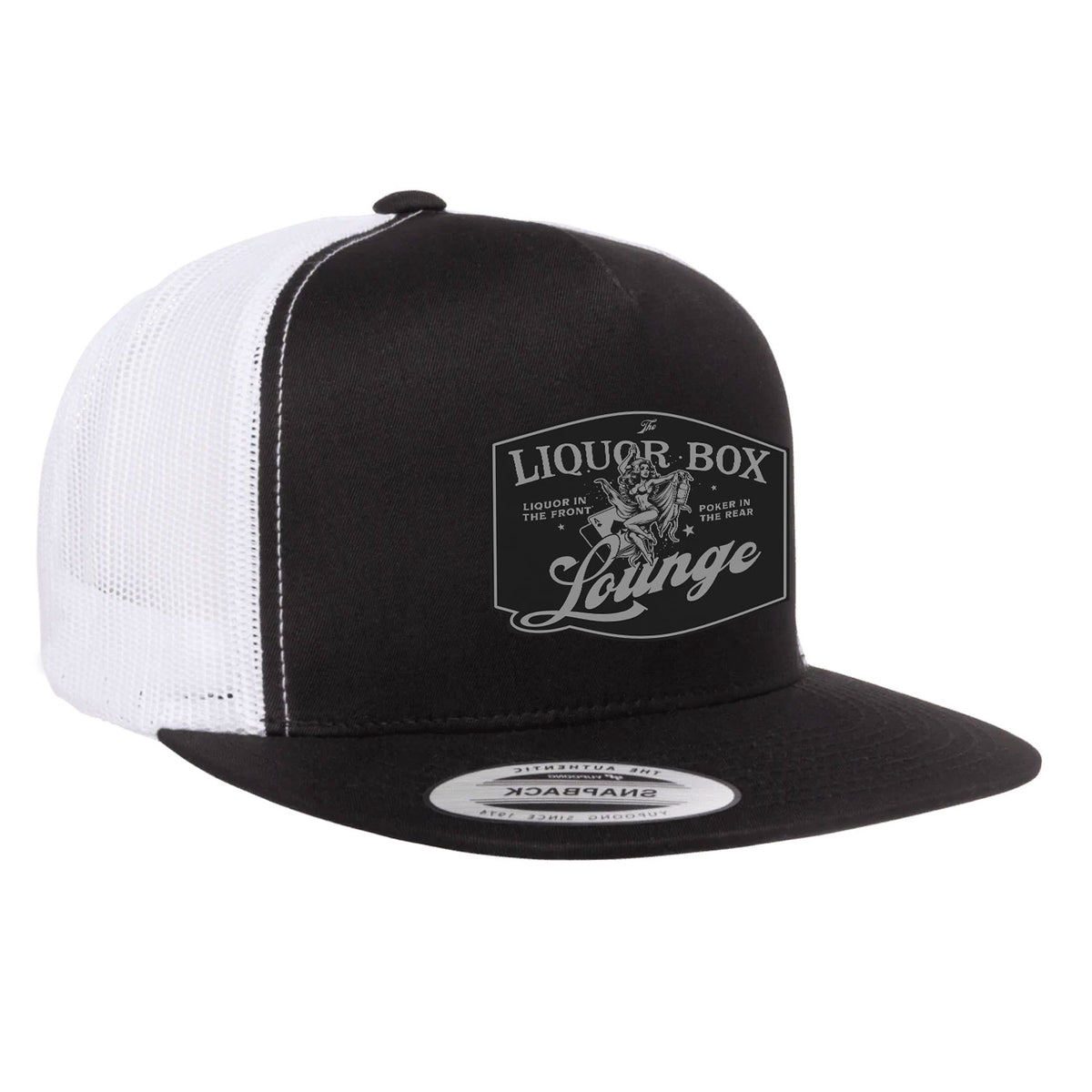 The Liquor Box Lounge Flat Bill Hat