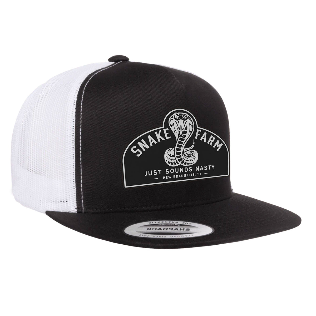 Snake Farm Flat Bill Hat