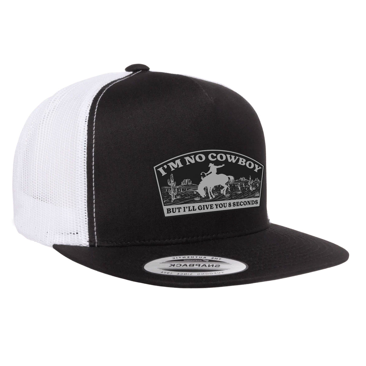 I'm No Cowboy Flat Bill Hat