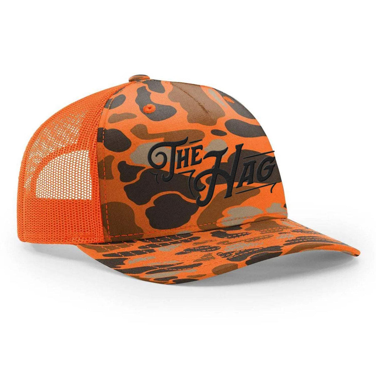 The Hag Classic Trucker Hat - Blaze Camo