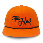 The Hag Embroidered Rope Hat - Blaze