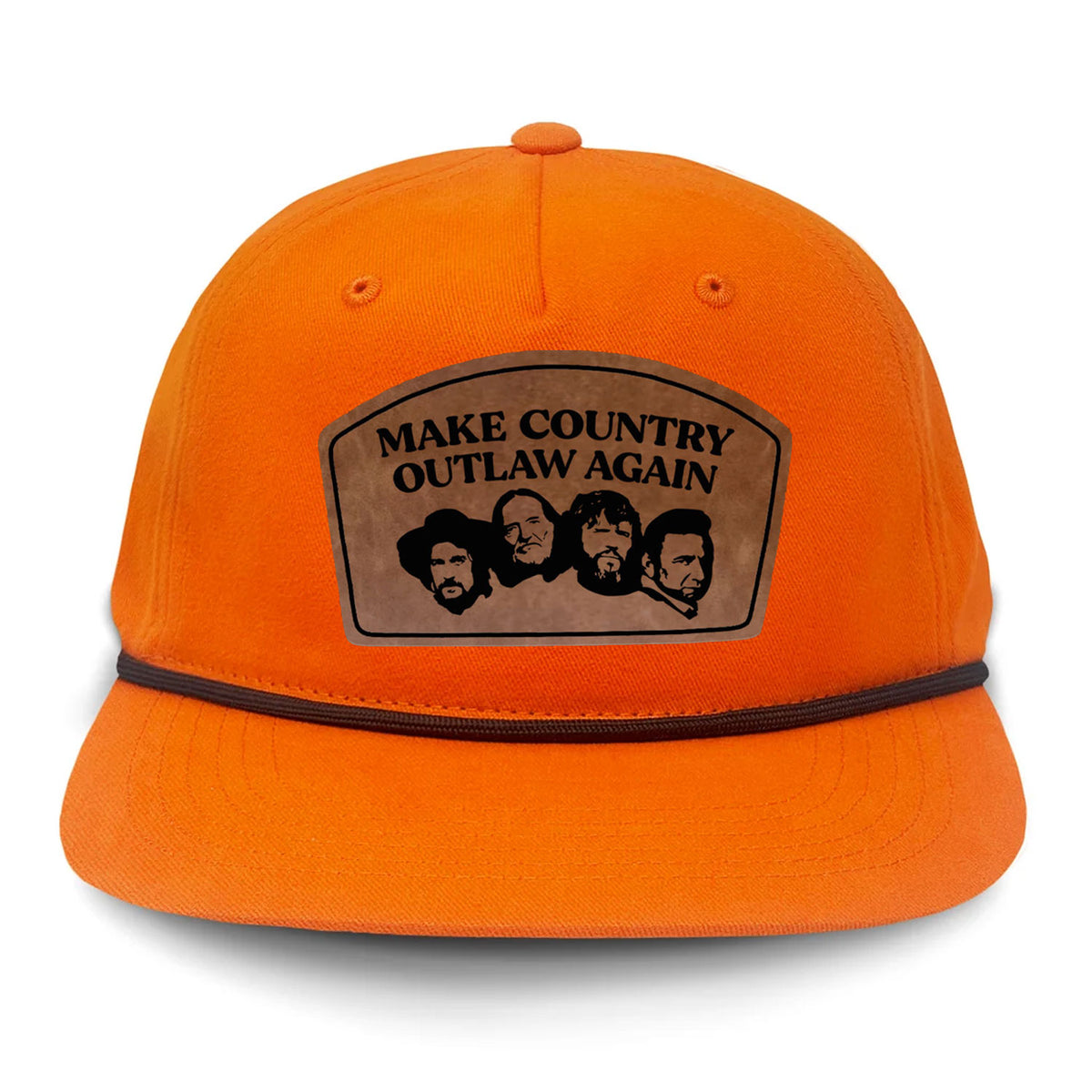 Make Country Outlaw Again Flat Bill Rope