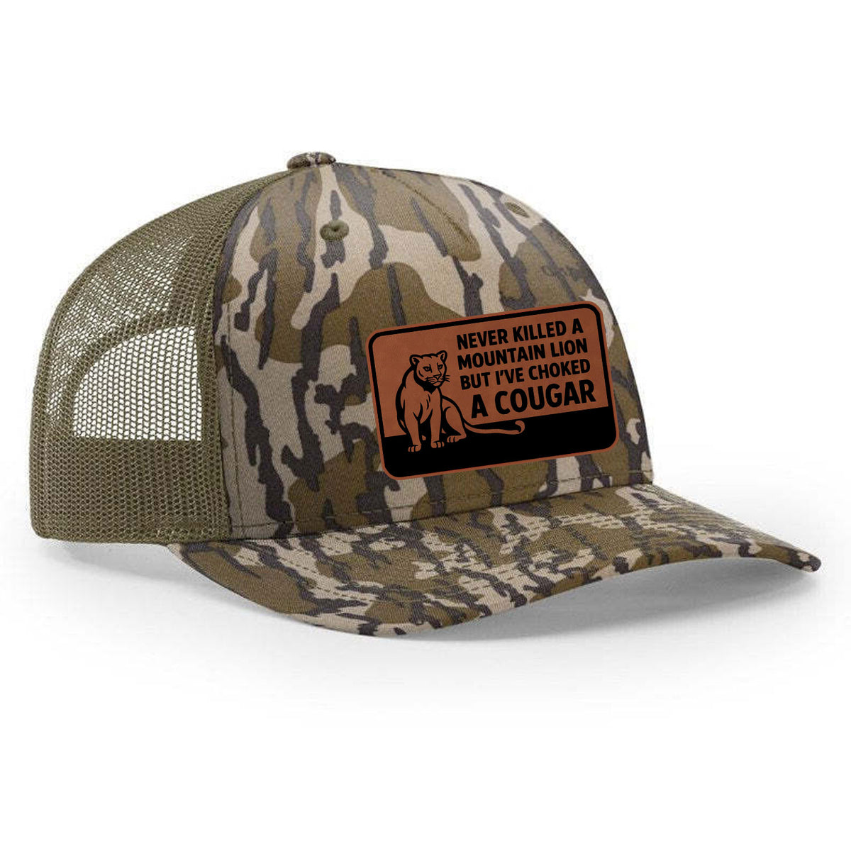 Choked A Cougar Classic Trucker Hat