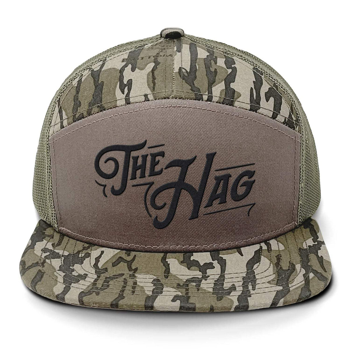 The Hag 7 Panel Embroidered Hat - Bottomland