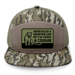 Choked A Cougar 7 Panel Hat