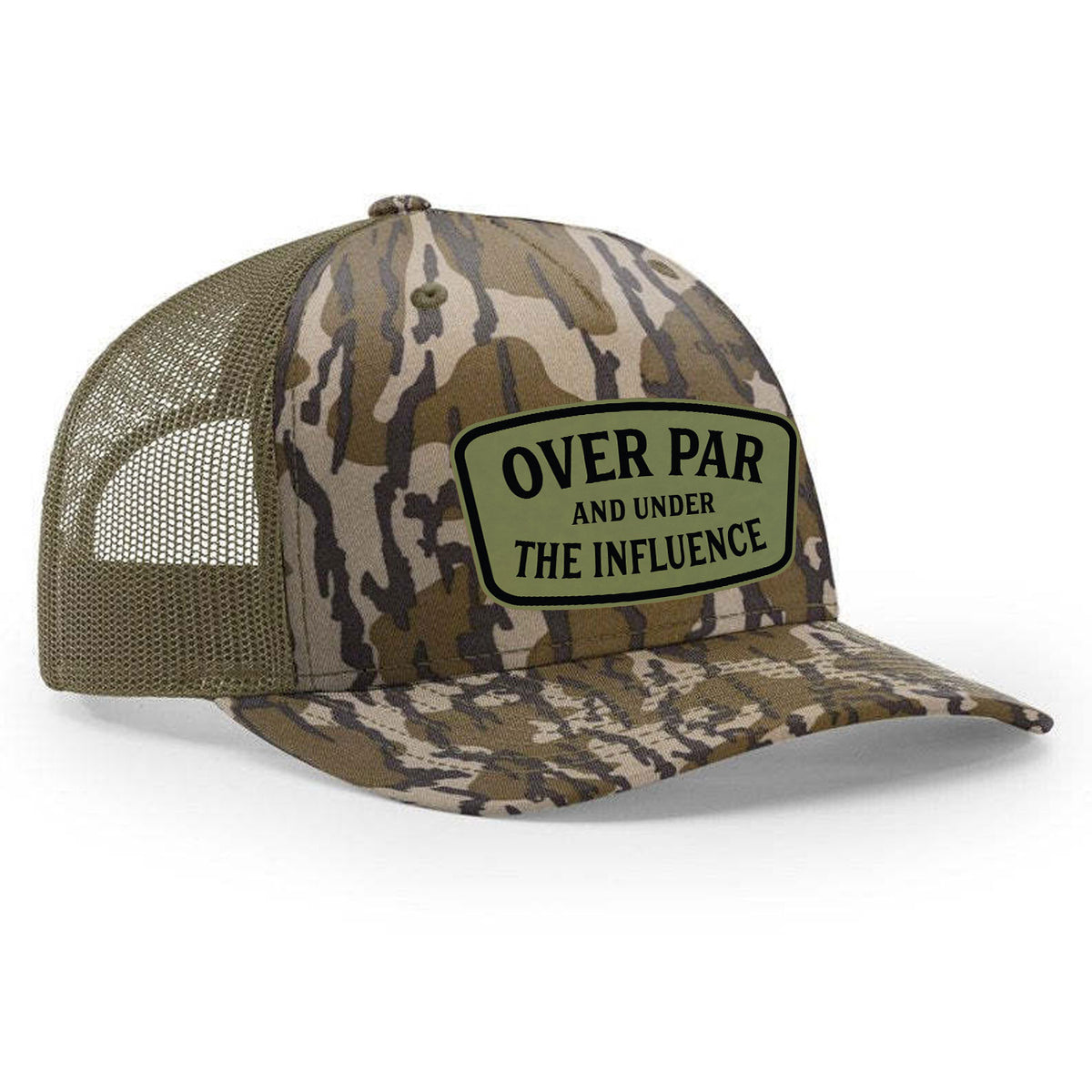 Over Par And Under The Influence Classic Trucker Hat