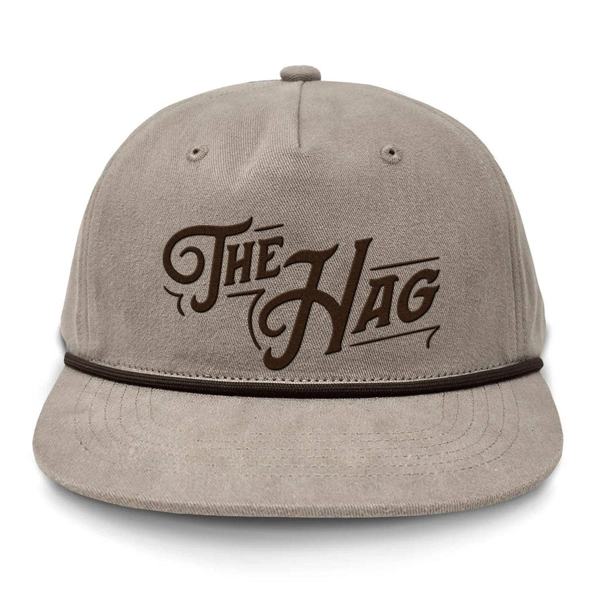 The Hag Embroidered Rope Hat - Boudin