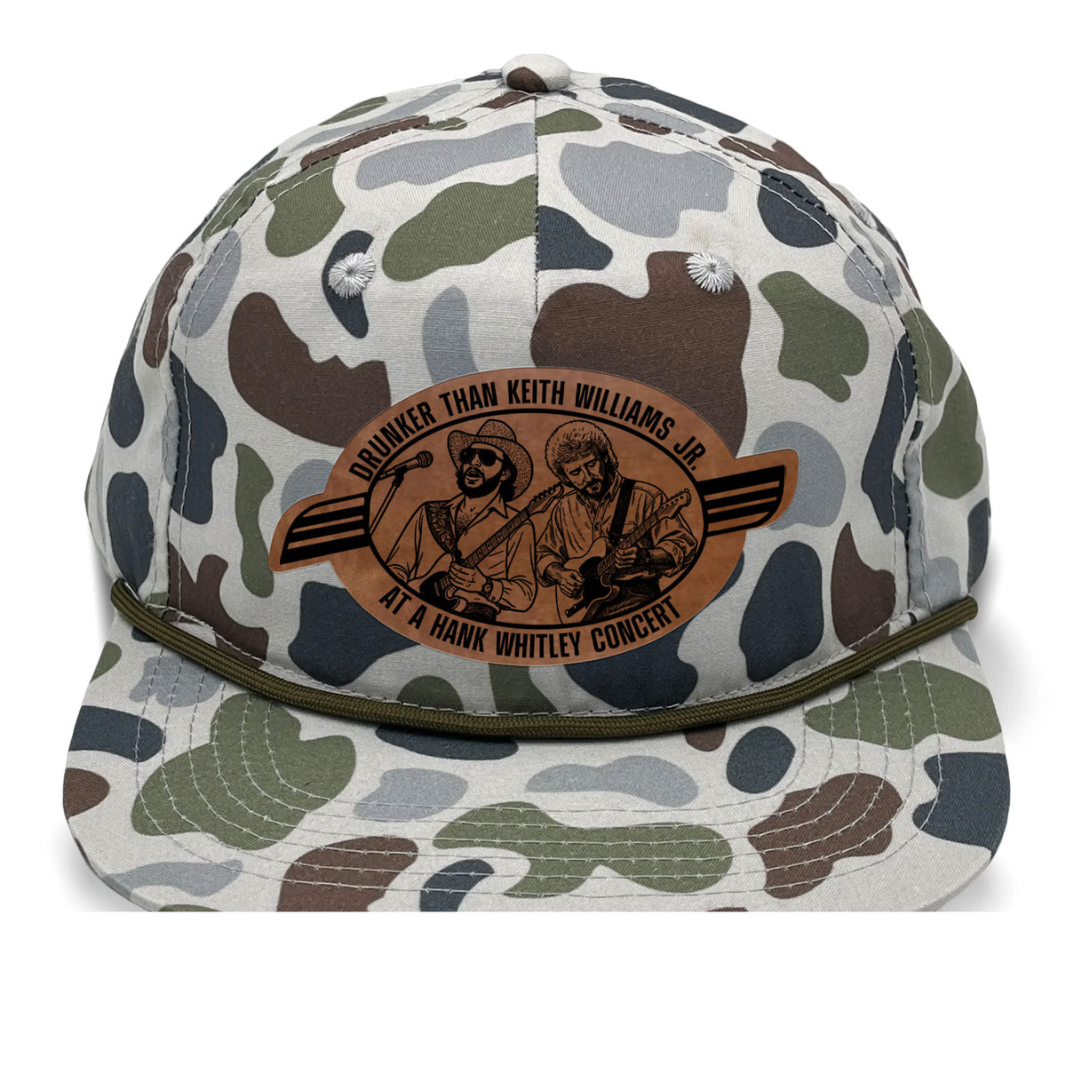 Hank Whitley Flat Bill Rope