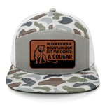 Choked A Cougar 7 Panel Hat