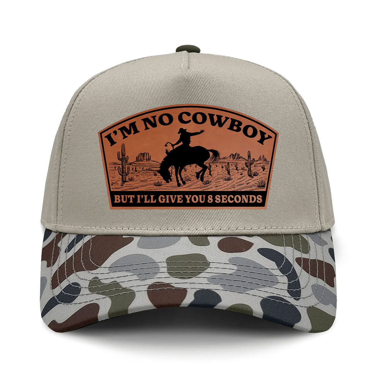 I'm No Cowboy Hybrid Camo Hat