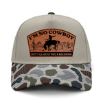 I'm No Cowboy Hybrid Camo Hat