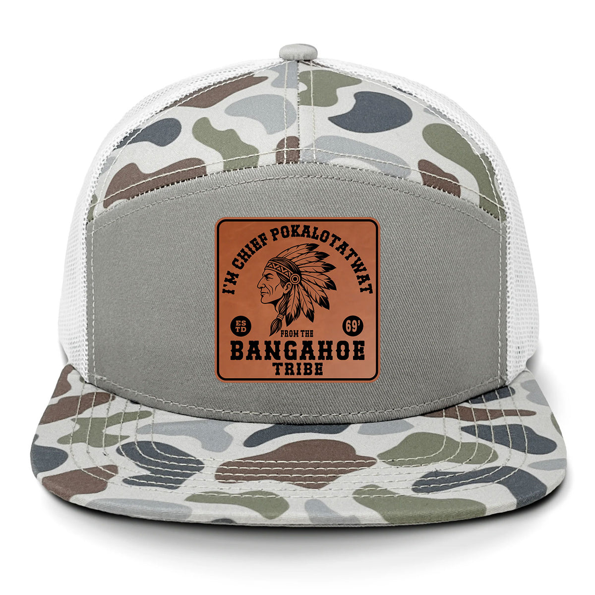 Chief Pokalotatwat 7 Panel Hat