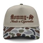 Mommy Needs A Cig Embroidered Hat