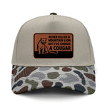 Choked A Cougar 5-Panel Hybrid Camo Hat