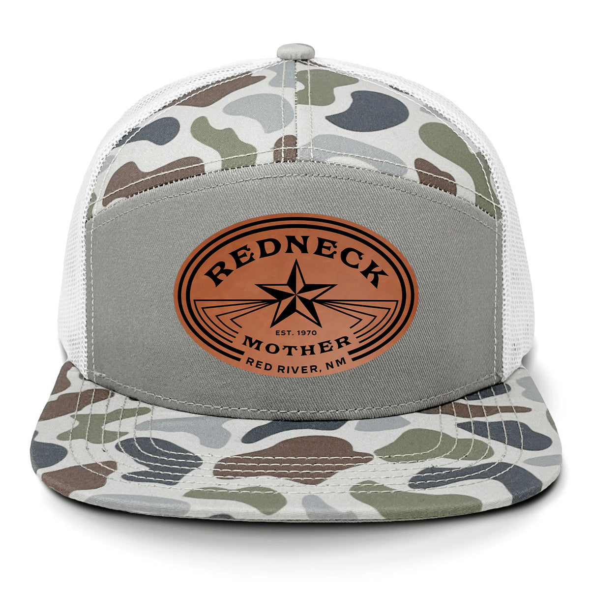 Redneck Mother 7 Panel Hat