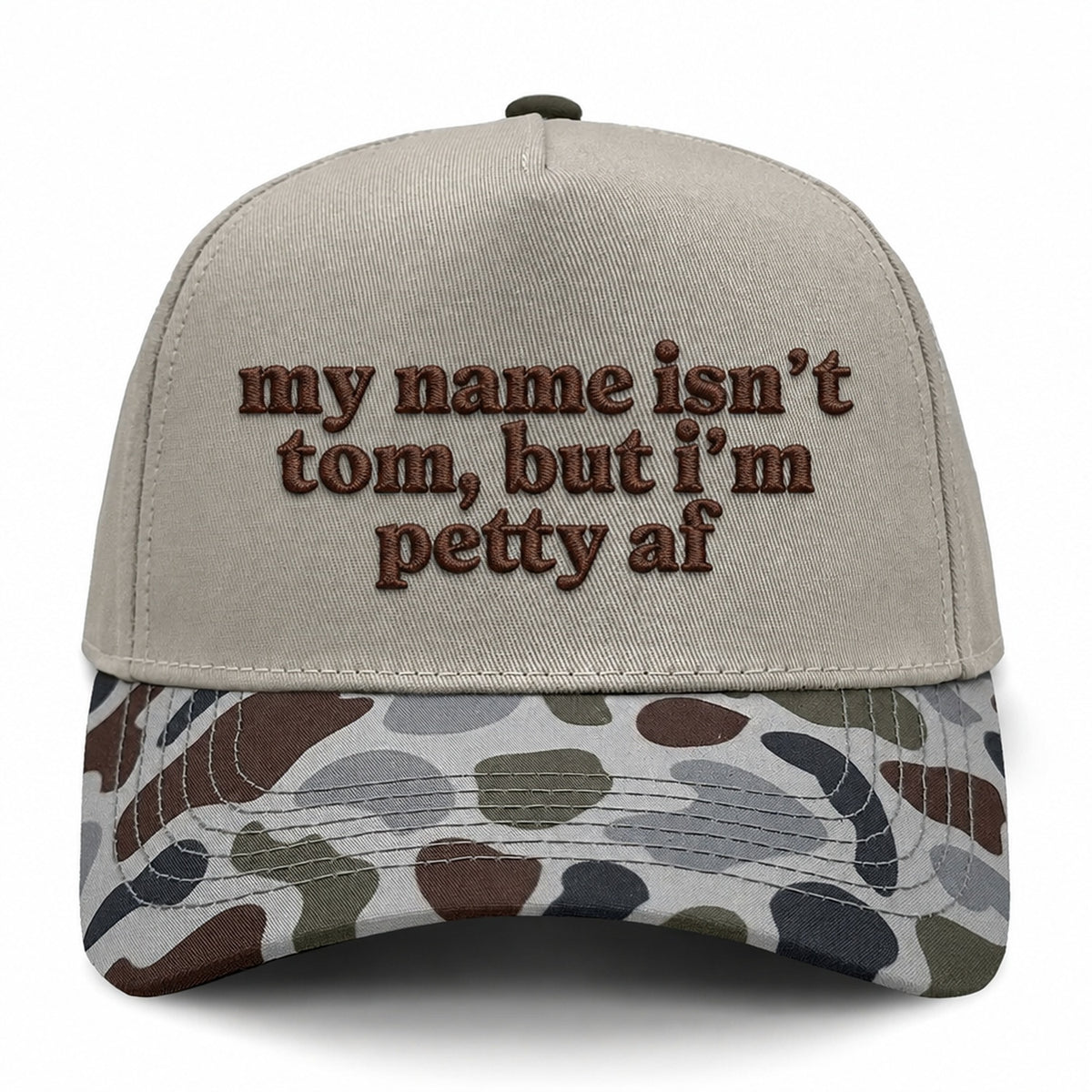 My Name Isn't Tom Embroidered Hat