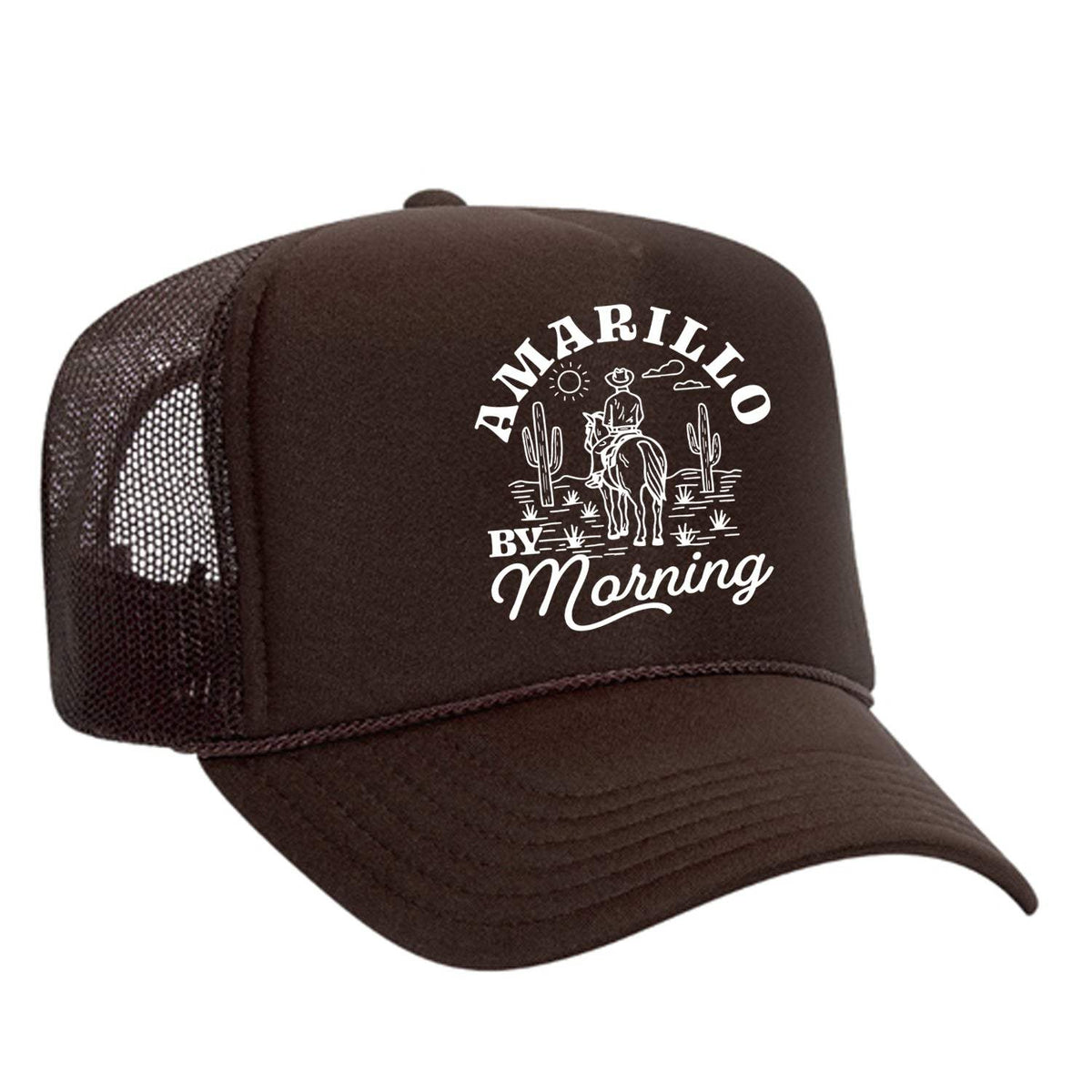 Amarillo By Morning Foam Trucker Hat - Brown