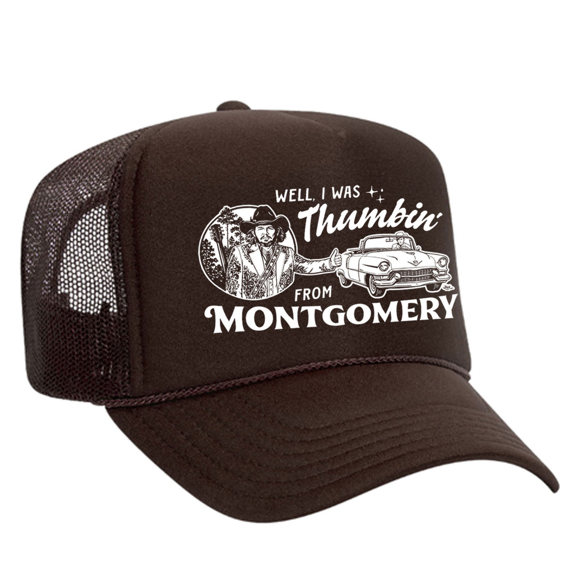 Thumbin' From Montgomery Foam Trucker Hat