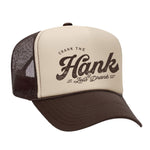 Crank The Hank Foam Trucker Hat Brown/Tan Sale