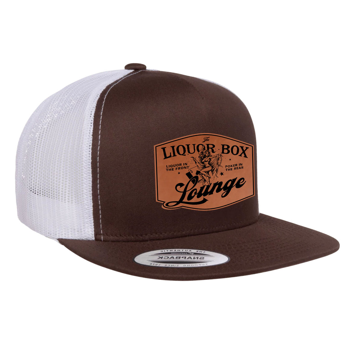The Liquor Box Lounge Flat Bill Hat