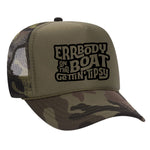Errbody On The Boat Gettin' Tipsy Foam Trucker Hat