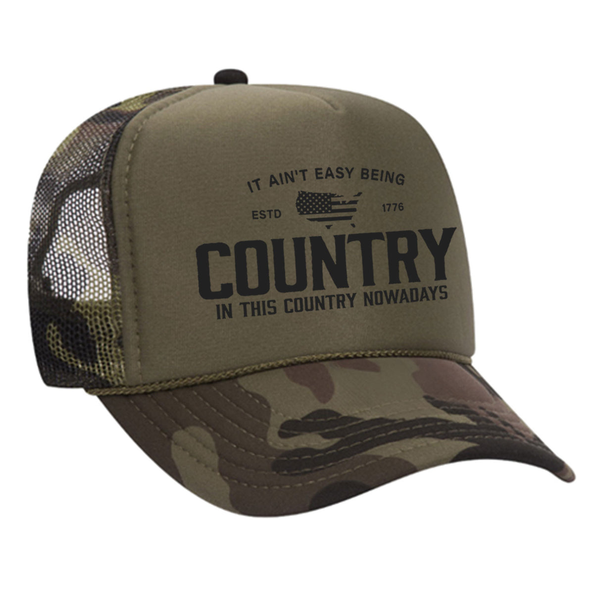 Country Nowadays Foam Trucker Hat