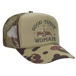 Good Timin' Woman Foam Trucker Hat