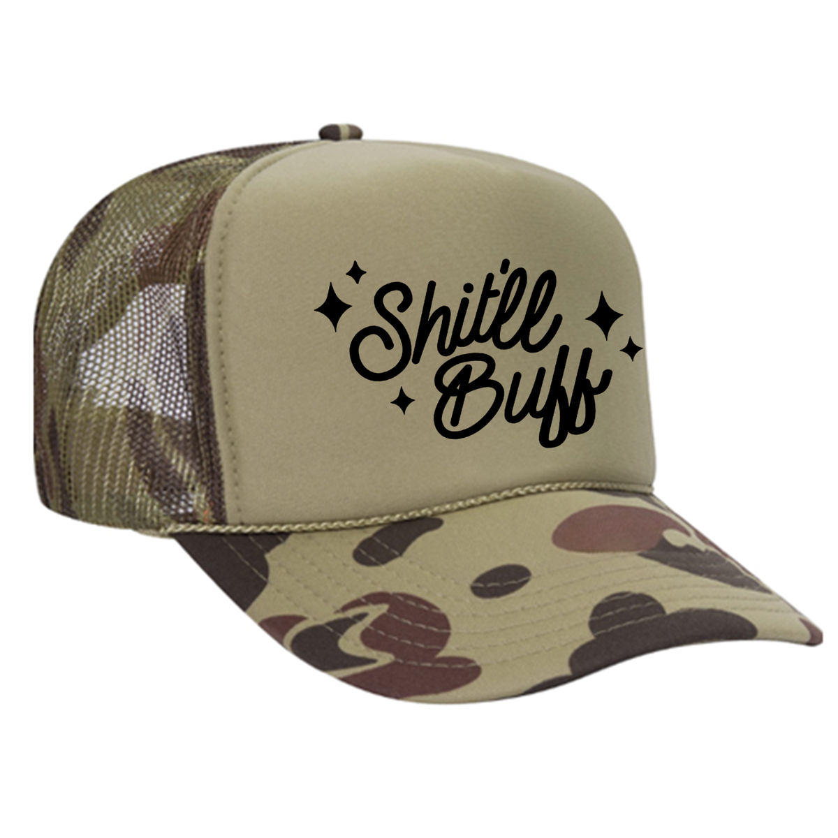 Shit'll Buff Foam Trucker Hat