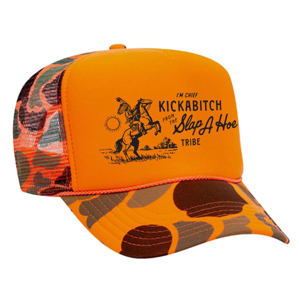 Chief Kickabitch Foam Trucker Hat