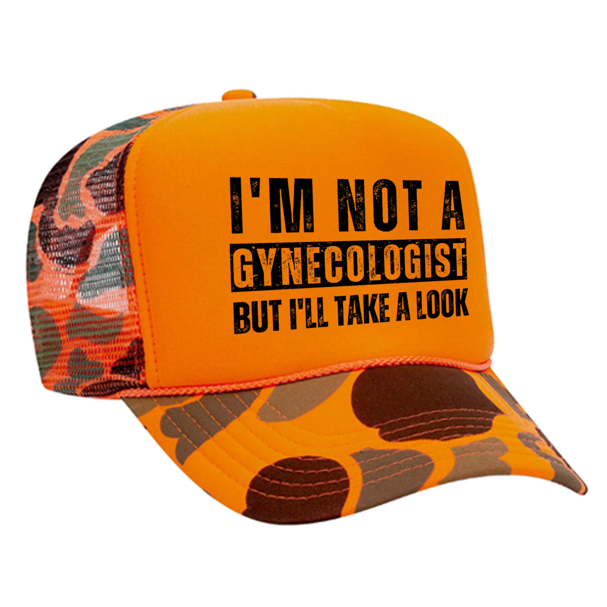 I'm Not A Gynecologist Foam Trucker Hat