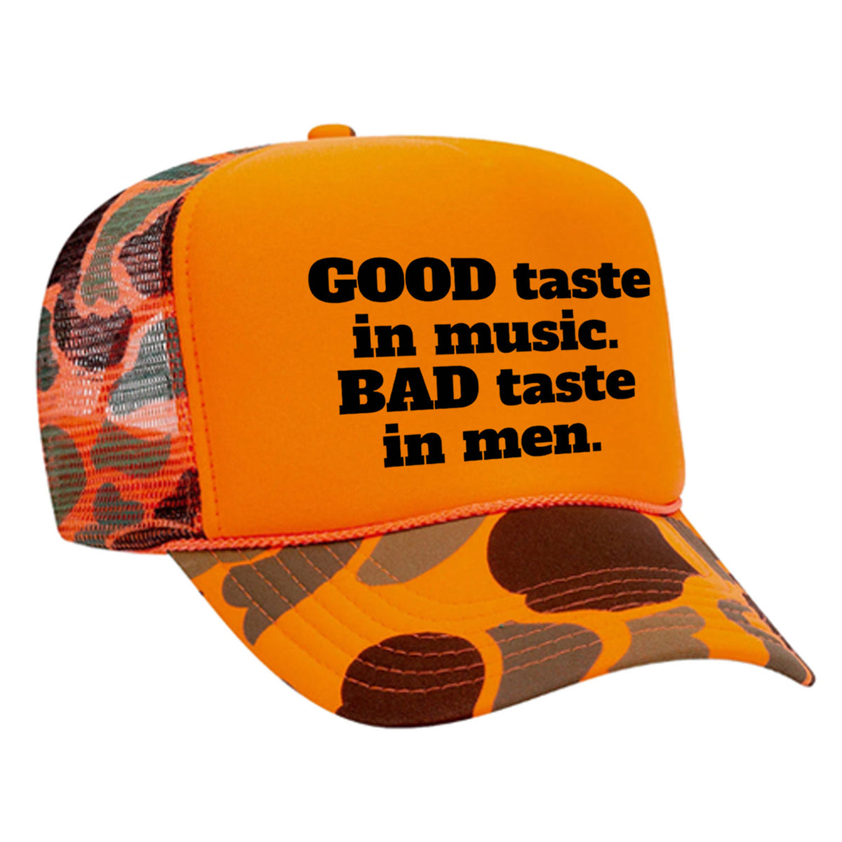 Good Taste In Music Foam Trucker Hat