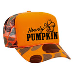 Howdy Pumpkin Foam Trucker Hat