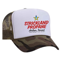 Strickland Propane Foam Trucker Hat - Camo / White