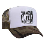Straight Outta Coffin Foam Trucker Hat