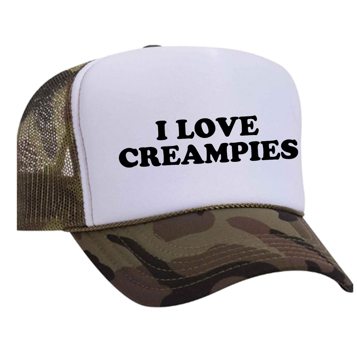 I Love Creampies Foam Trucker Hat