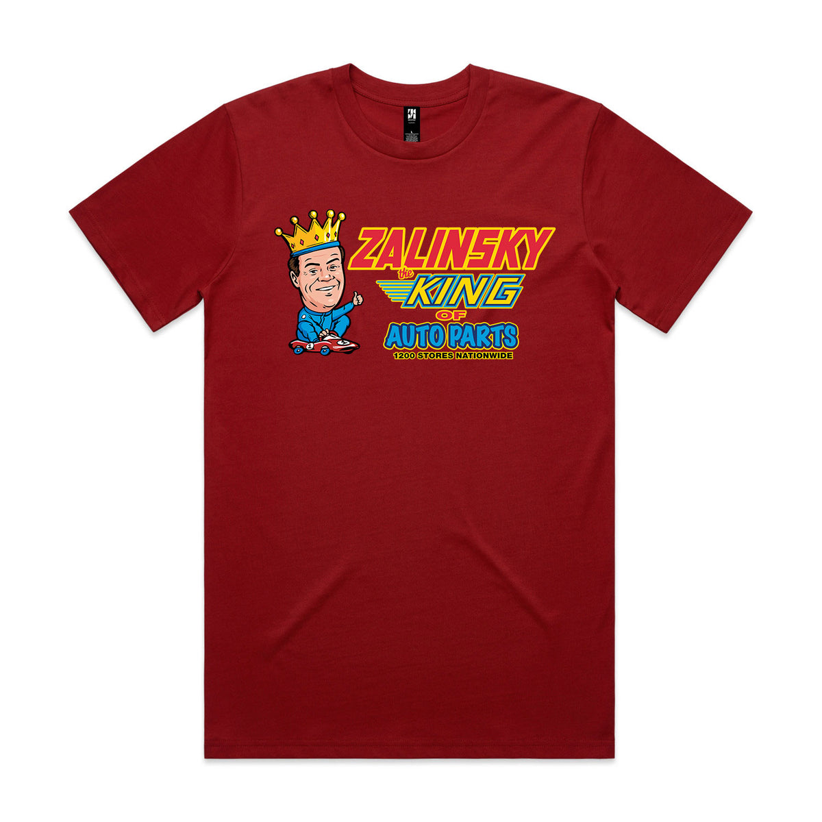 Zalinsky King Of Auto Parts Premium Tee