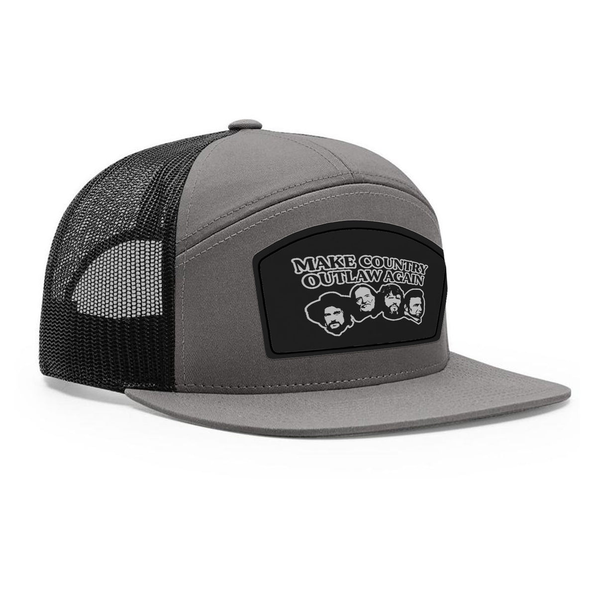 Make Country Outlaw Again 7 Panel Hat
