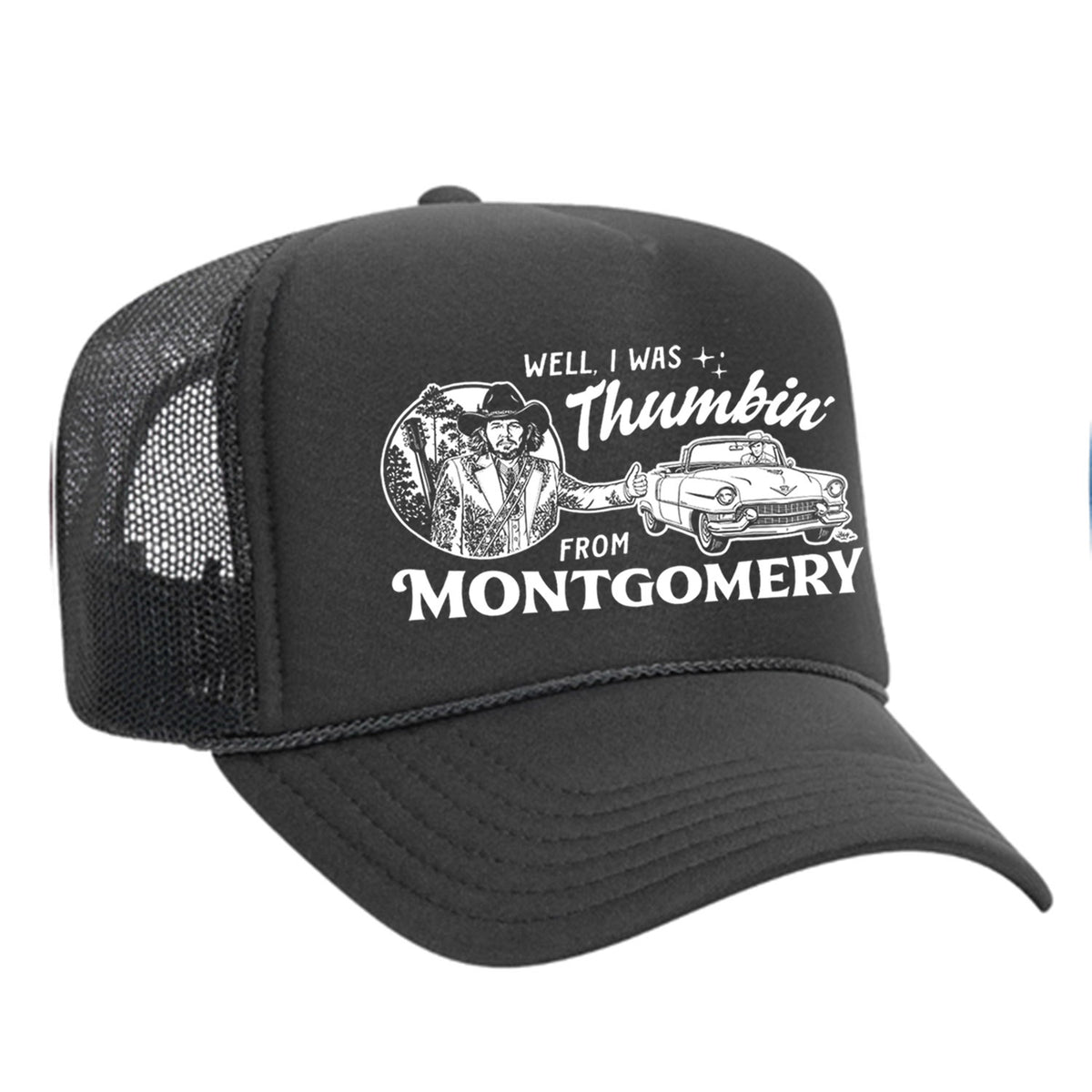 Thumbin' From Montgomery Foam Trucker Hat