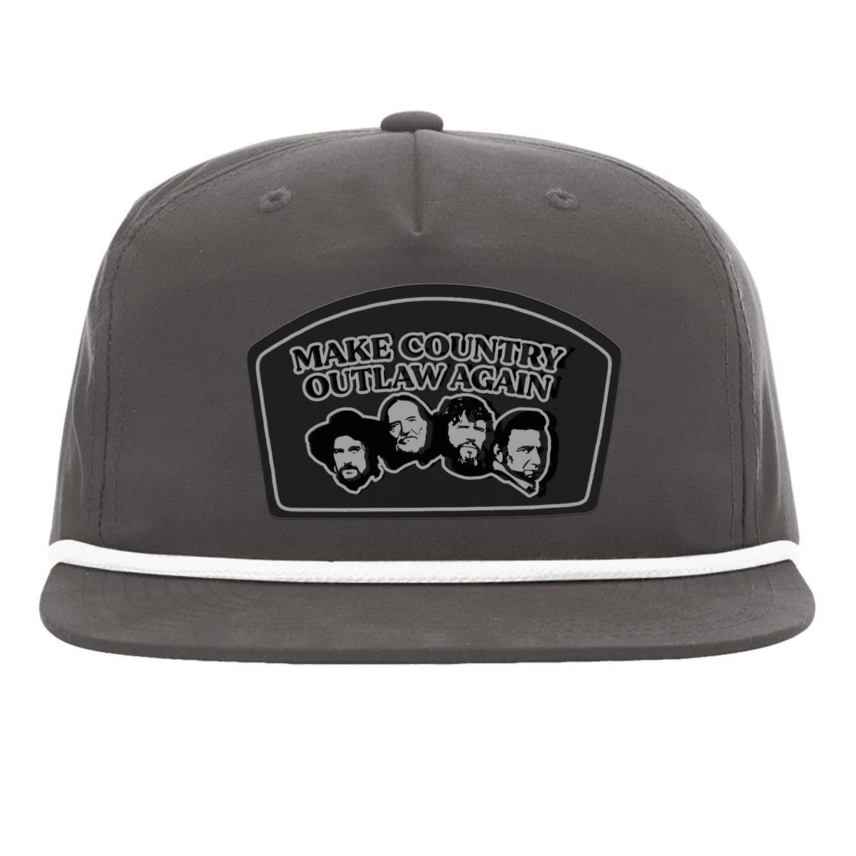 Make Country Outlaw Again Flat Bill Rope