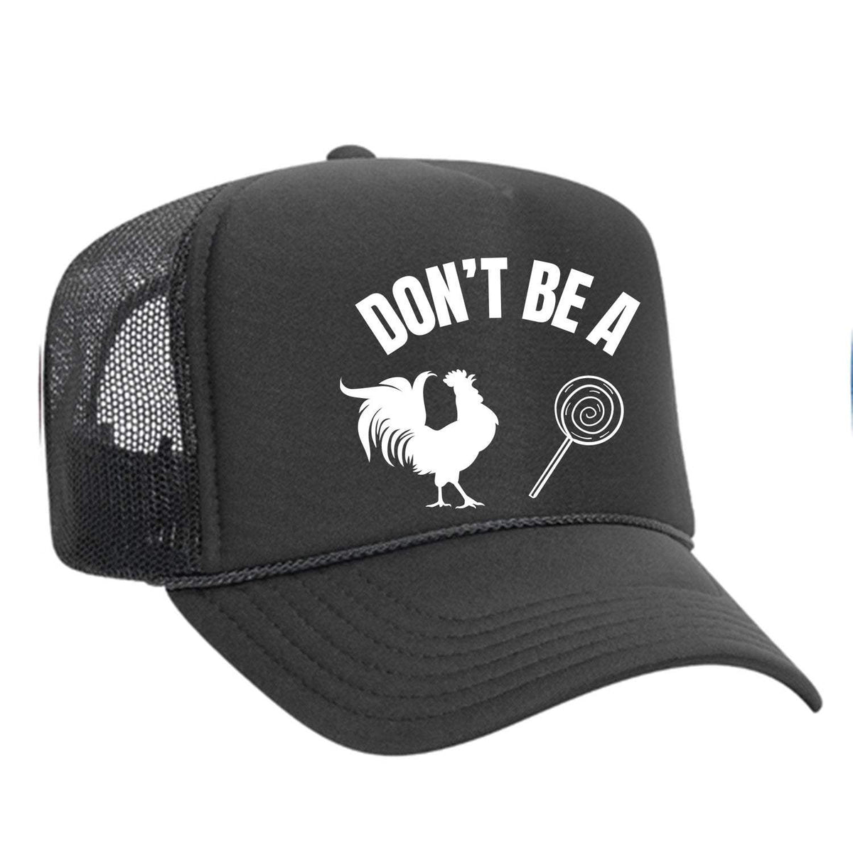 Don't Be A C*ck Sucker Foam Trucker Hat - Charcoal