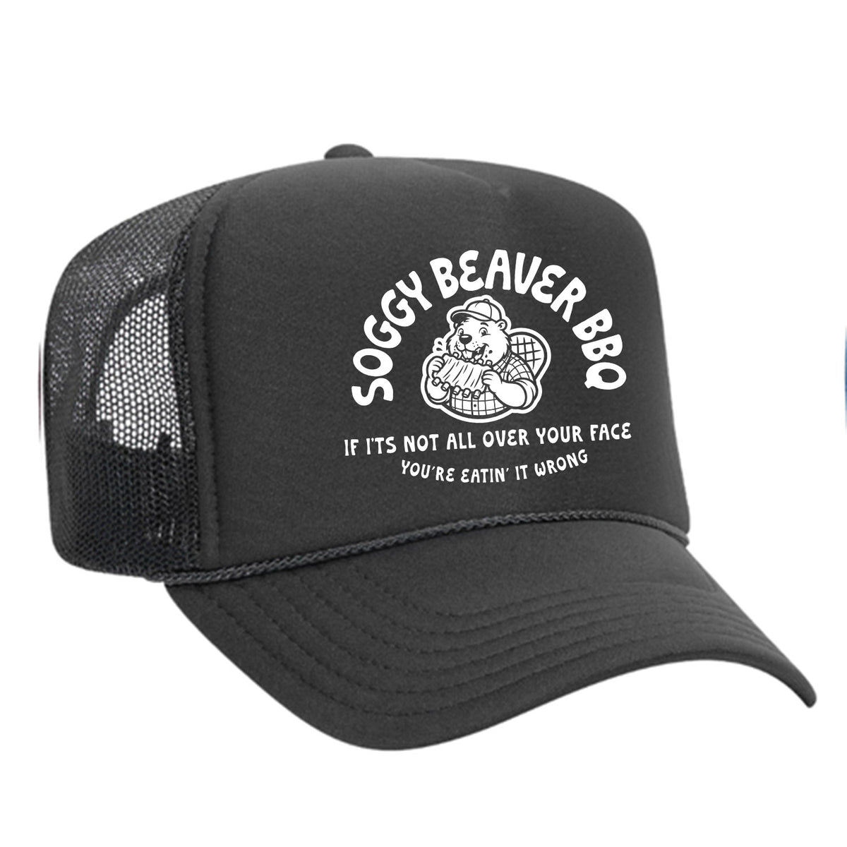 Soggy Beaver BBQ Foam Trucker Hat