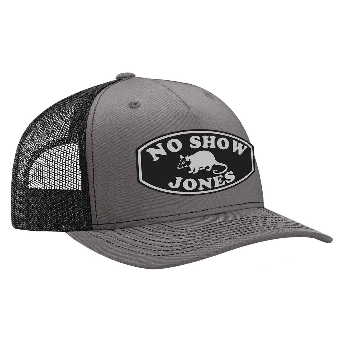 No Show Jones Classic Trucker Hat - Charcoal / Black