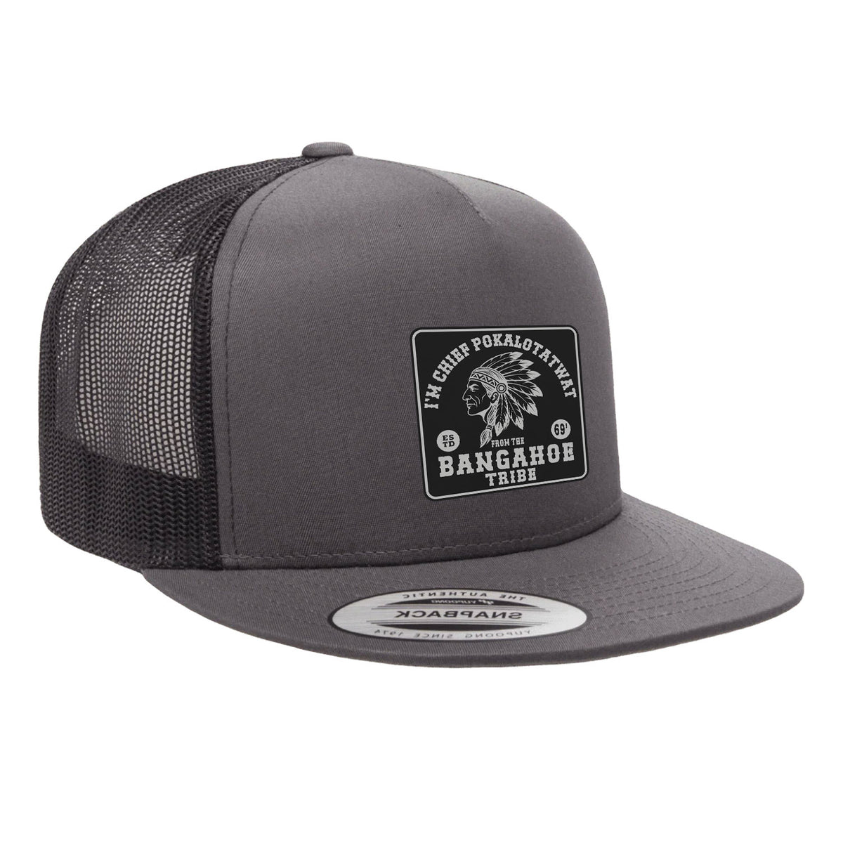 Chief Pokalotatwat Flat Bill Hat