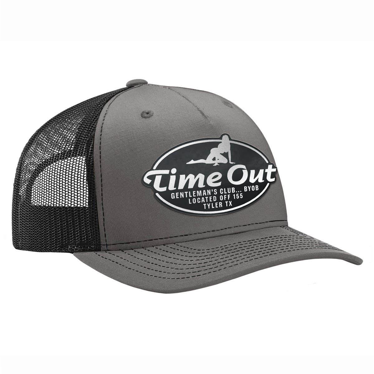 Time Out Gentleman's Club Leather Patch Hat