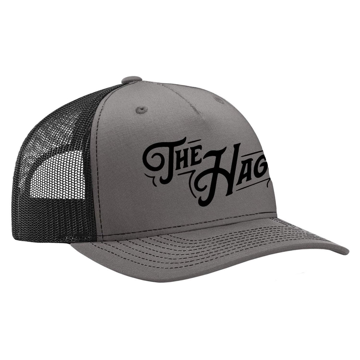 The Hag Classic Trucker Hat - Charcoal / Black